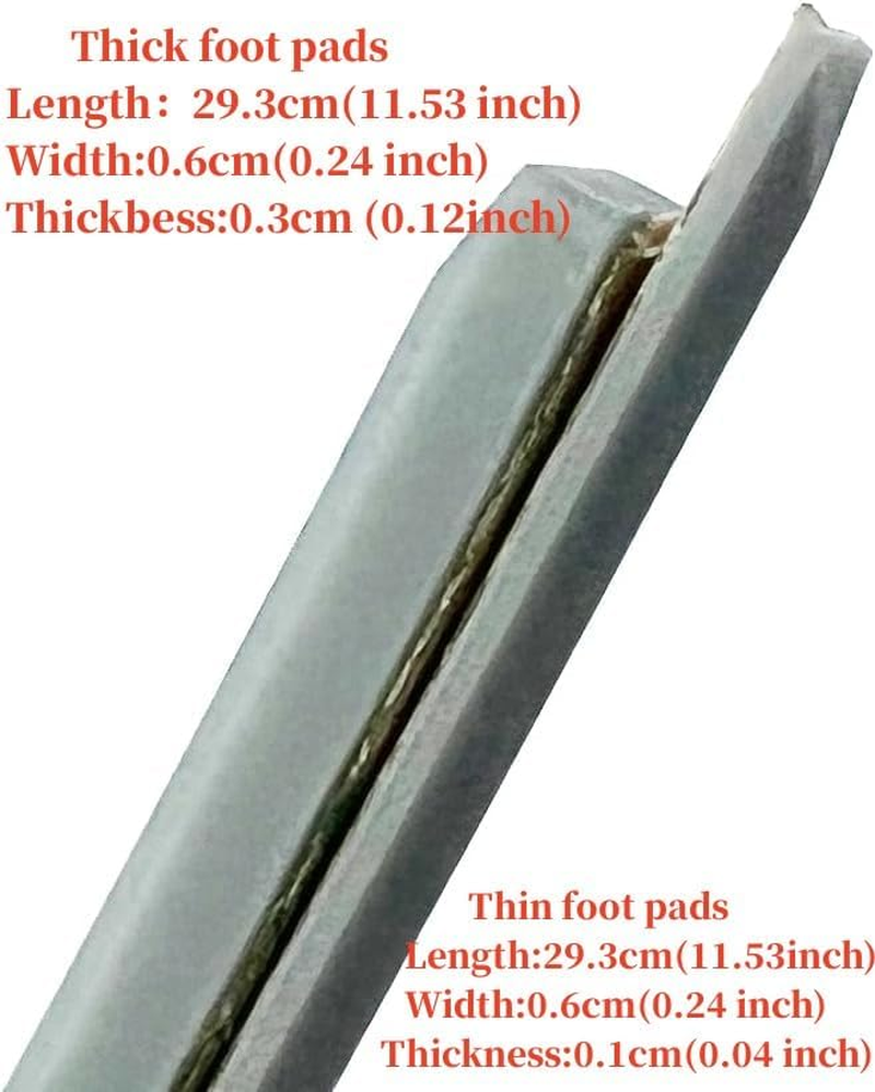 Rubber Feet Strips Replacement for HP Laptop 15-DY 15T-DY 15-EF 15S-FQ 15S-EQ 15-FR 15-ER 15S-FR TPN-Q222/230 for Laptop Bottom Case Non-Skid Silicone Bumper Rubber Foot Strips L63597-001 image number 1