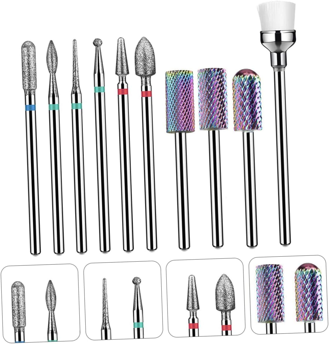 AUTSUPPL 10Pcs Manicure Grinding Heads Nail Polishing Tools High Wear Resistant Nail Beauty Accessories Beginner Friendly image number 2