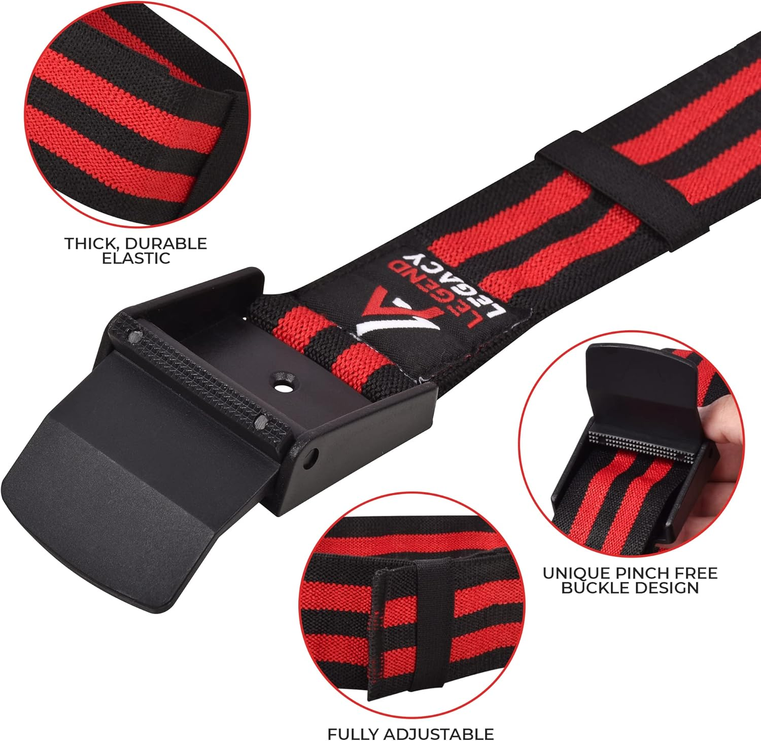 Blood Flow Restriction Bands for Legs, Arms, Glutes Occlusion Training Bfr Bands for Women Help Gain Muscle Building for Exercising Your Thigh Butt & Squat Fitness Strong Premium Elastic Strap, Pack 4