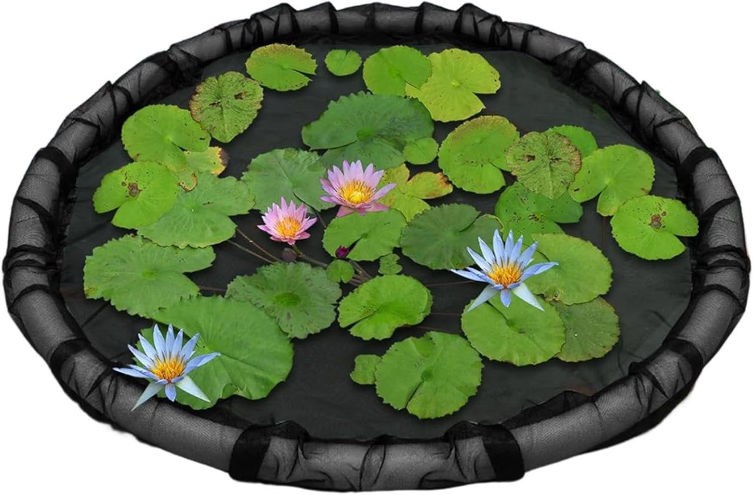 Floating Fish Barrier | Floating Island Plant Protector,Large Size round Floating Island Plants Protector Fish Barrier Mesh