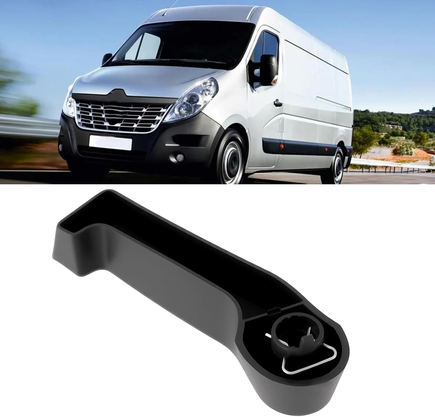 SING F LTD Right Side Inner Sliding Door Handle Replacement Part Compatible with Renault Master MK3 Compatible with Vauxhall Movano image number 5