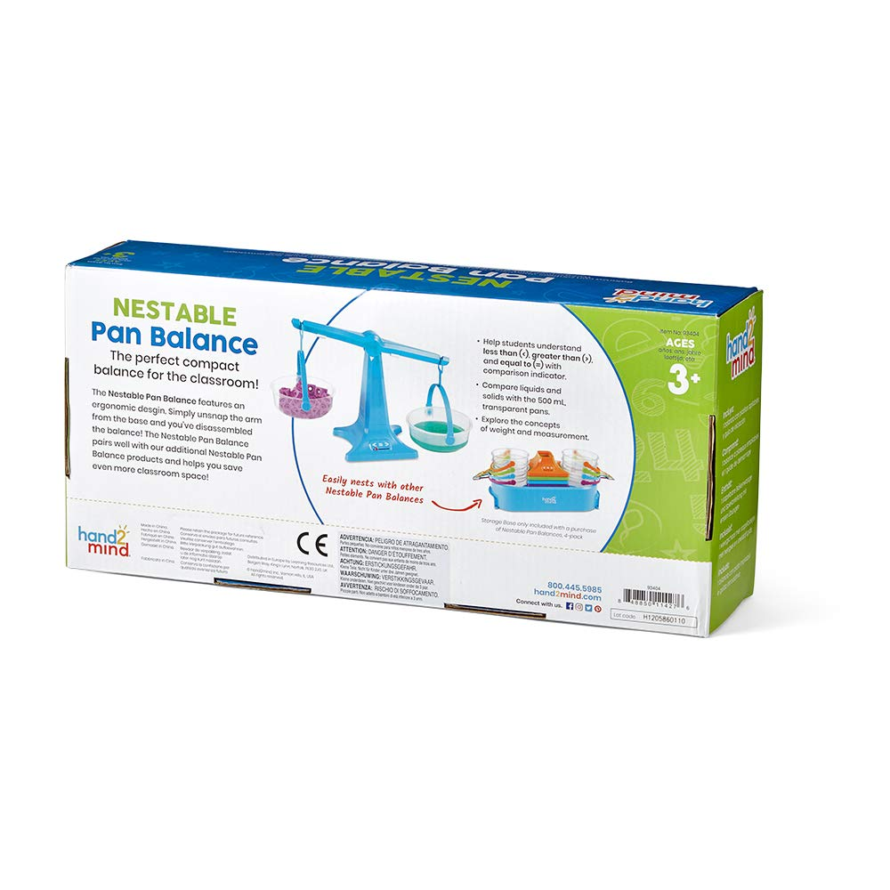 Learning Resources 93404 Nestable Pan Balance, Multi image number 5