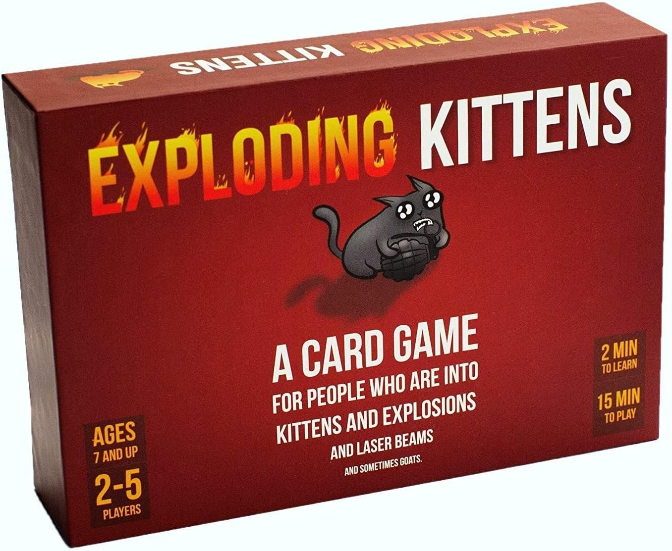 Exploding Kittens Card Game - Family-Friendly Party Games - Card Games for Adults, Teens & Kids image number 6