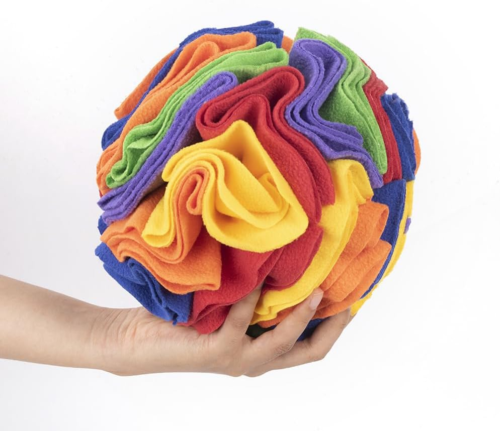 Pet Snuffle Ball Dog Puppy Slow Feeding Interactive Training Machine Washable AU L 20Cm image number 6