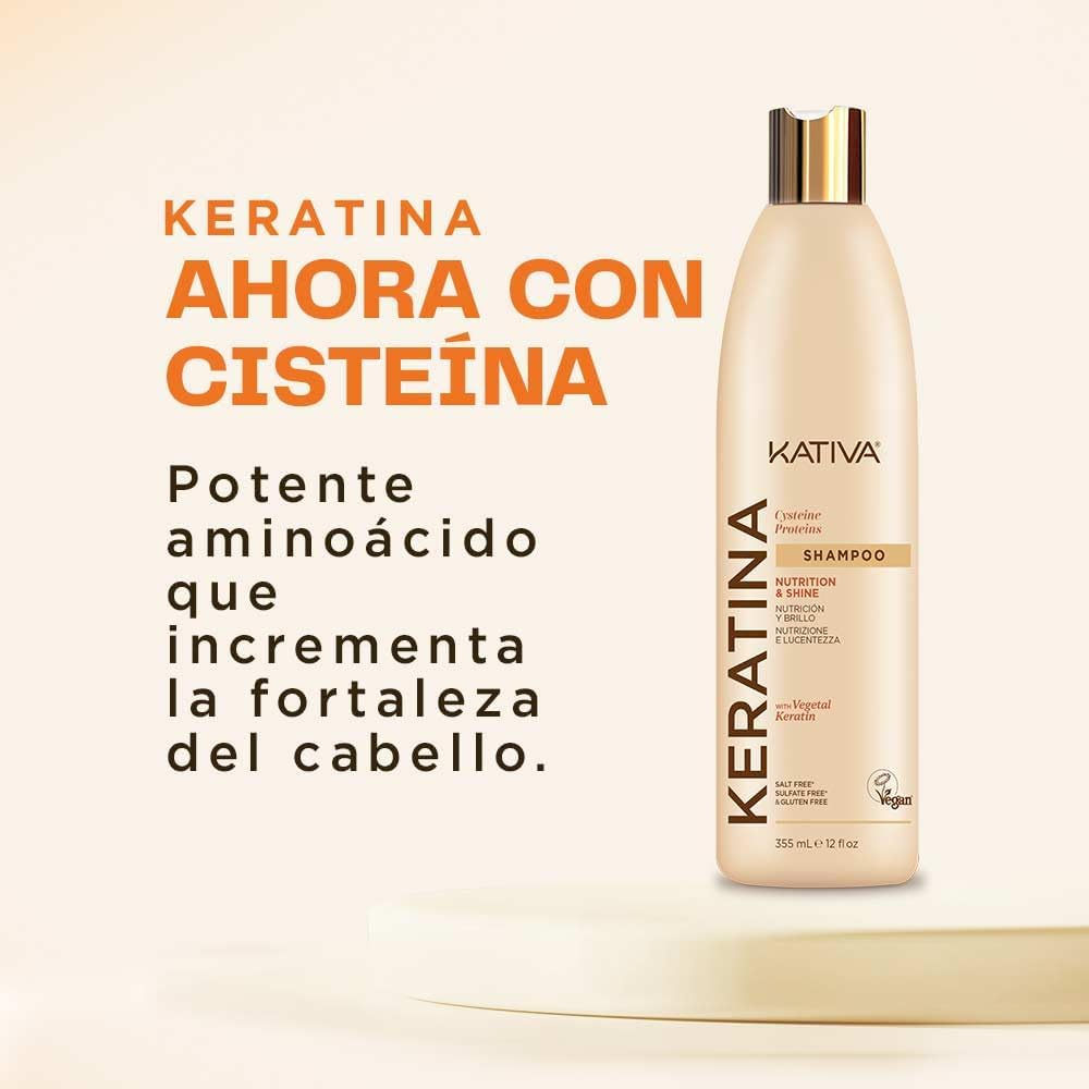 Kativa Keratin Shampoo 1000 Ml. image number 1