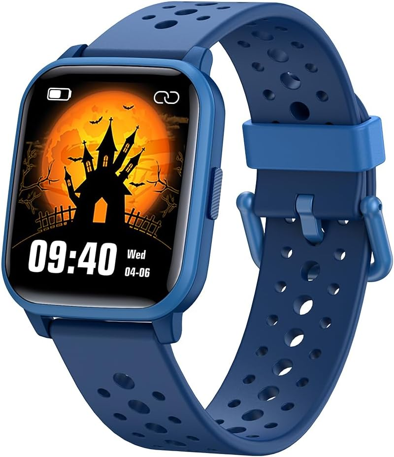 Kids Smart Watch for Girls Boys, 1.54'' Fitness Activity Tracker Watch with Games, Sleep Modes, 20 Sports Mode, Pedometers, Waterproof, Great Smartwatch Birthday for Kids Age 6+ Kids Teens (Pink)