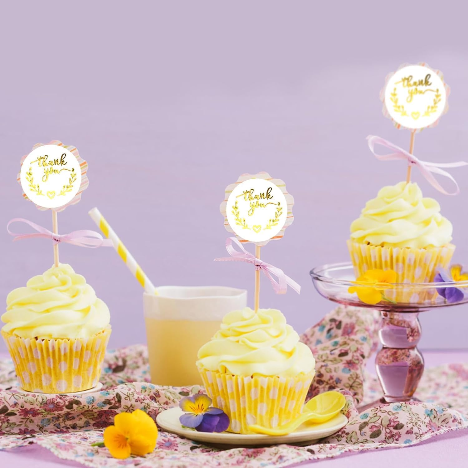 Thank You Stickers Labels, 500 Pieces Golden Olive Color Thank You Stickers for Small Business Adhesive Sticker Labels, Roll Thank You Sticker for Envelopes, Packing Bags, Gift Bags - Golden Olive image number 3