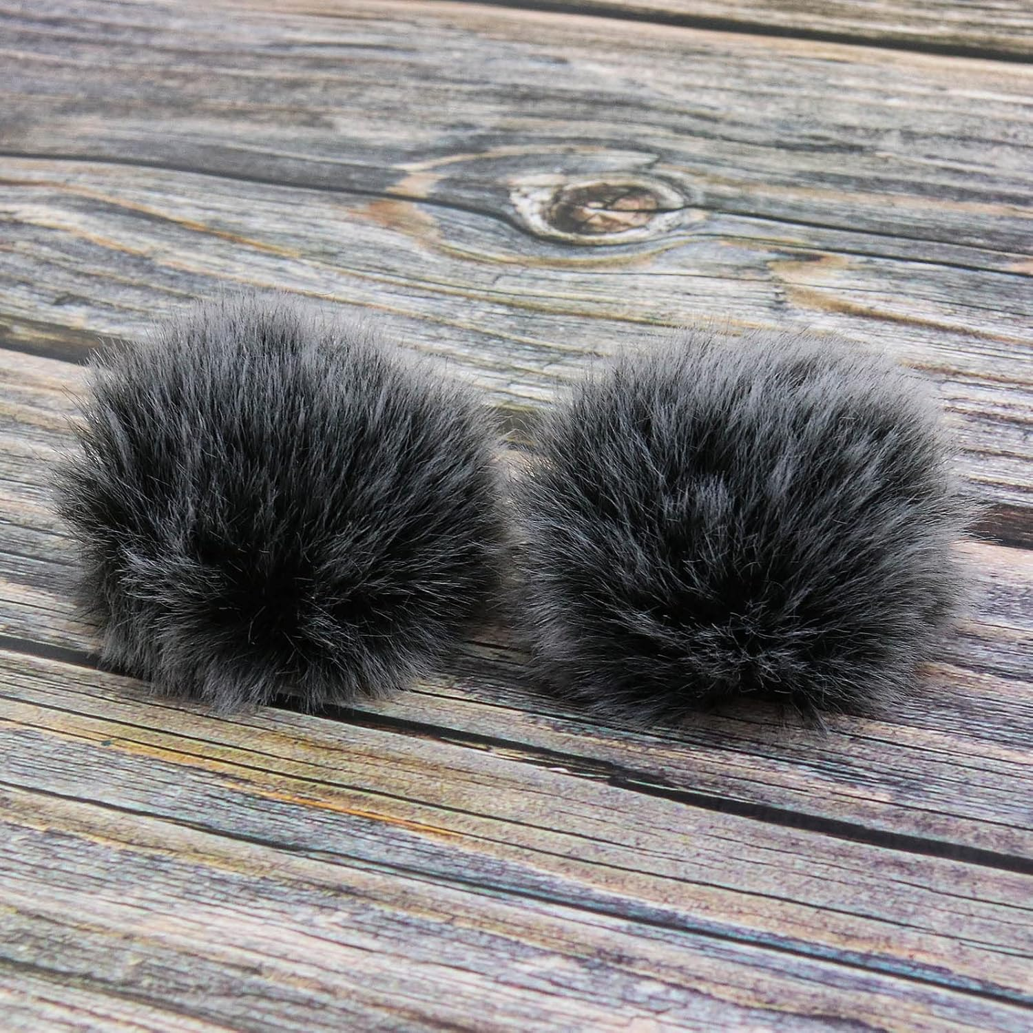 SING F LTD 2PCS Lapel Microphone Windshield Muff Lavalier Muff Pin-On Furry Microphone Windproof Muff for 5-10Mm Diameter Microphone Outdoor Indoor Environments image number 6