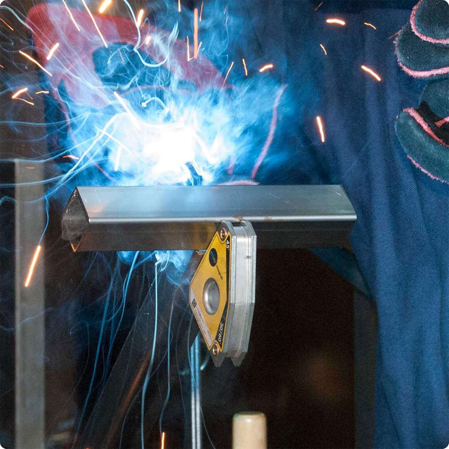 Strong Hand Tools Mini MAG, Welding Squares, Multi Angle: 30&deg;, 60&deg;, 45&deg;, 90&deg;, Magnetic Pull Force: 25 Lbs, Dimension: 2-5/16" X 2", Tig Welding, Fabrication Squares, MS346AT, image number 2