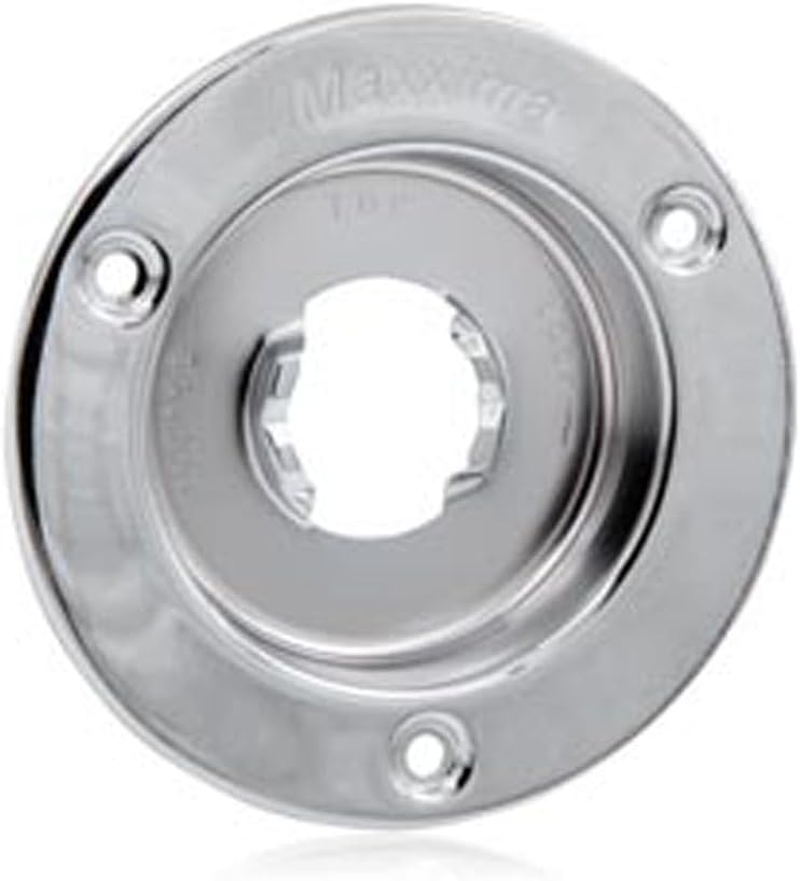 Maxxima 2.5" Stainless Steel Recessed Mount Flange with Chrome Finish for Clearance Markers