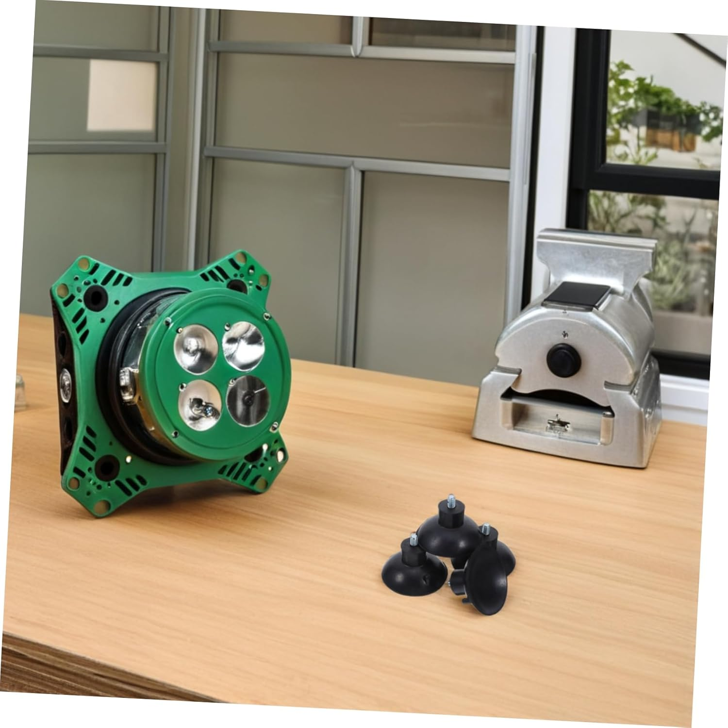 Sosoport 4Pcs Furniture Leveler: Rubber Screw on Furniture Glide Leveling - Adjustable Leveling Feet Screws in Threaded Feet Levelers for Table Chair Legs