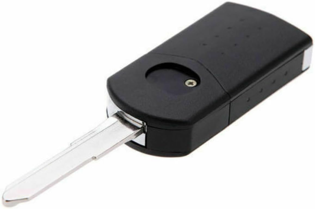 Remote Car Key Shell for Mazda MX5 Flip Case Blank Enclosure Fob Direct Replacement 3B 3 Button Unlock Lock Trunk Uncut image number 4