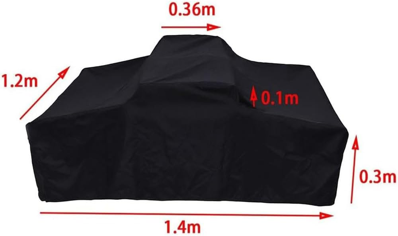 Universal Waterproof Roof Top Tent Cover - Full Coverage Protective Shell for Truck Bed Tents & Camper Trailers 1.4X1.2X0.4M (55X47X15In) Heavy-Duty Oxford Fabric image number 2