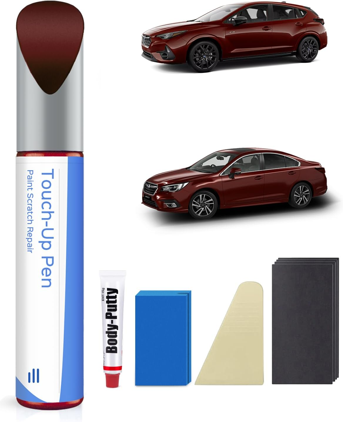WR Blue Pearl(K7X) Touch up Paint Repair Kit Compatible with Subaru - DIY Kit Exactly Matches Chips and Nicks