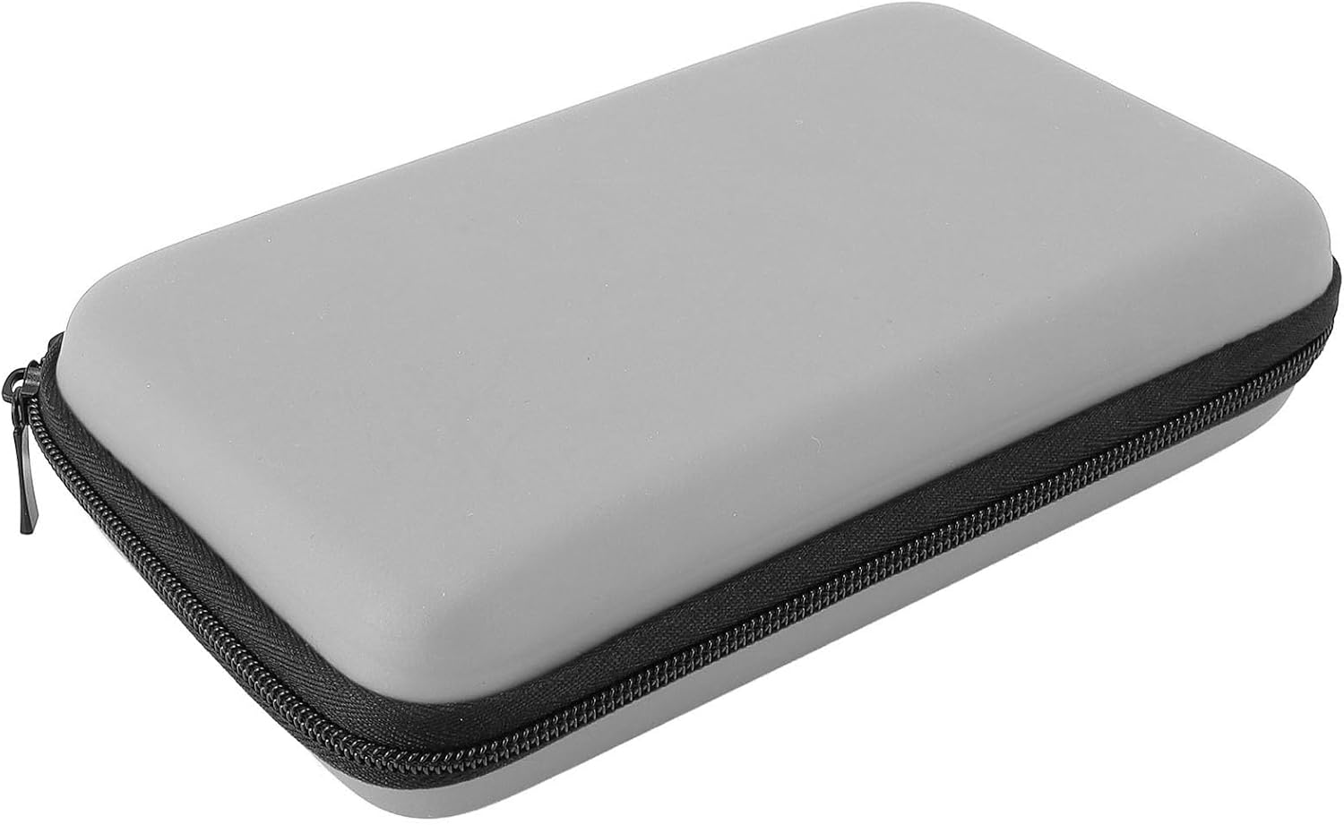 Carrying Case for 3DS, for New 3DS XL, for New 2DS XL, Portable Hard Shell Pouch Carrying Travel Game Bag (Silver) - Red image number 4