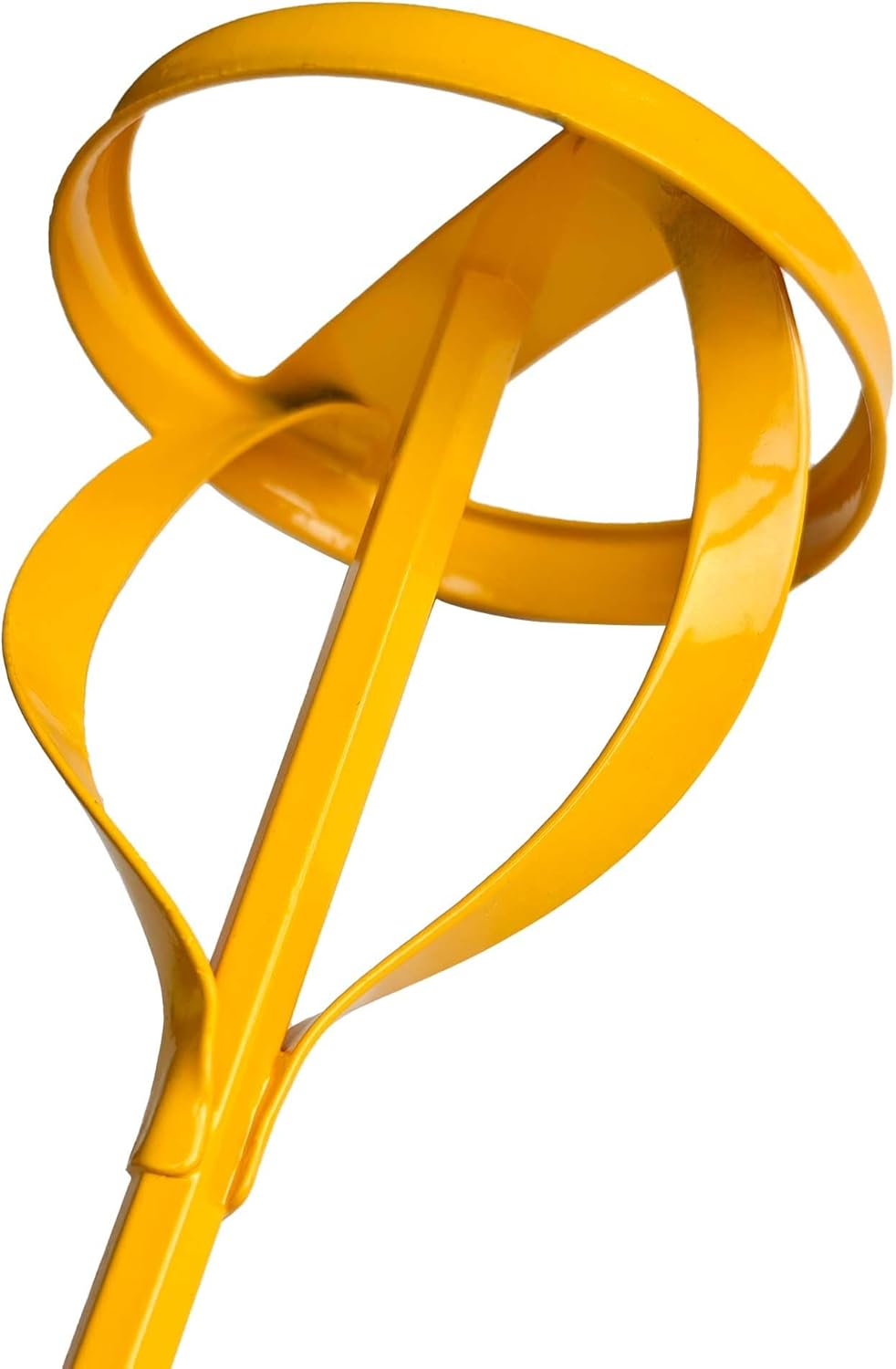 Viganoc Paint and Mud Mixers, Paint Stirrer for Drill Bits in 1 to 5 Gallon Drums, Fits All Standard Drill Bits, Hex Head Non-Slip, Easy to Clean, Paint and Plaster Mixers Stirrer Tools (Yellow) image number 6