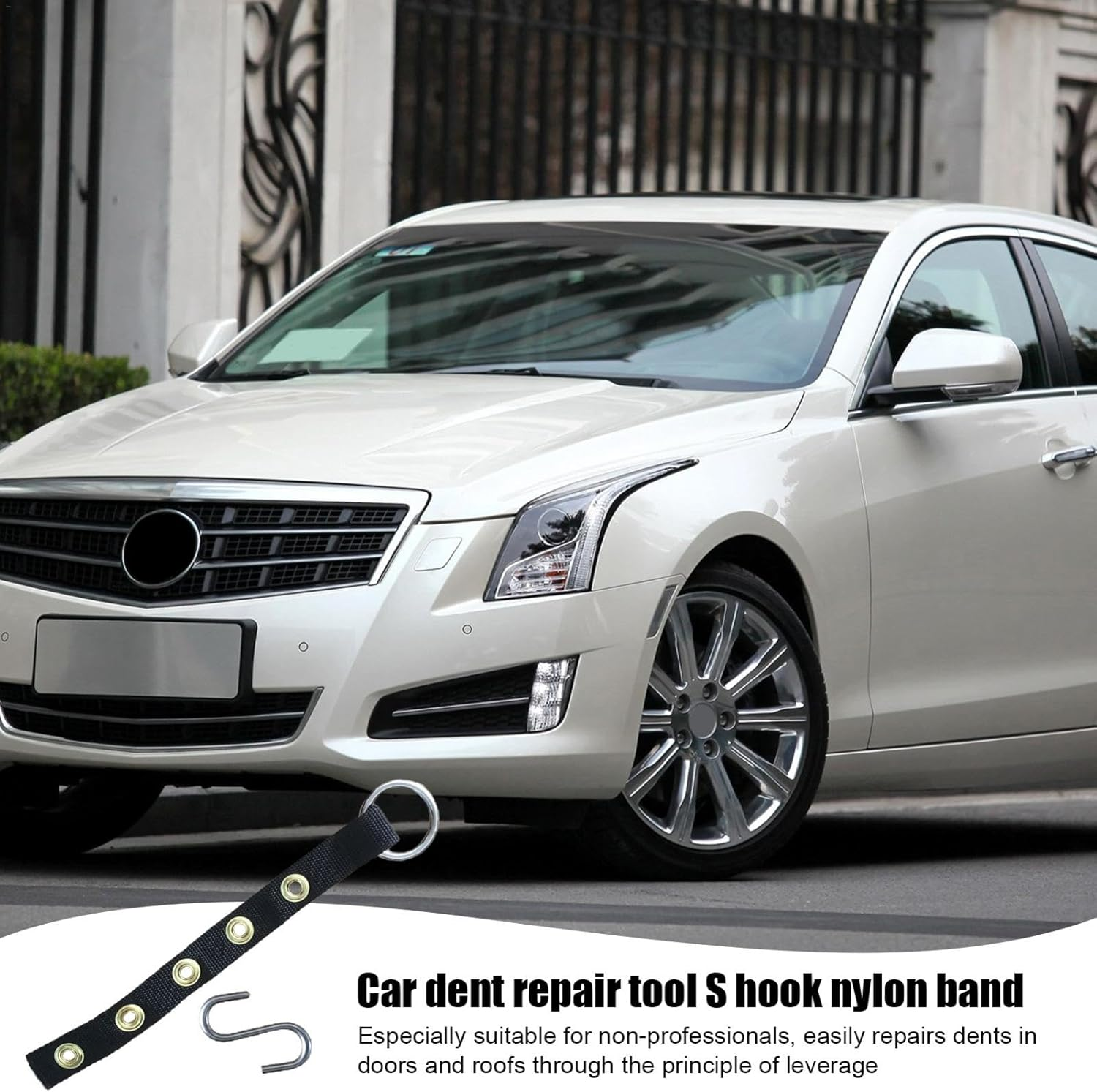 Automotive Dent Removal Tools, Car Dent Removal Equipment, Dent Removal Kit, Dent Repair Tools, S Metal Hook Dent Repair Tools for Auto Body Dents Damage Dent Removal