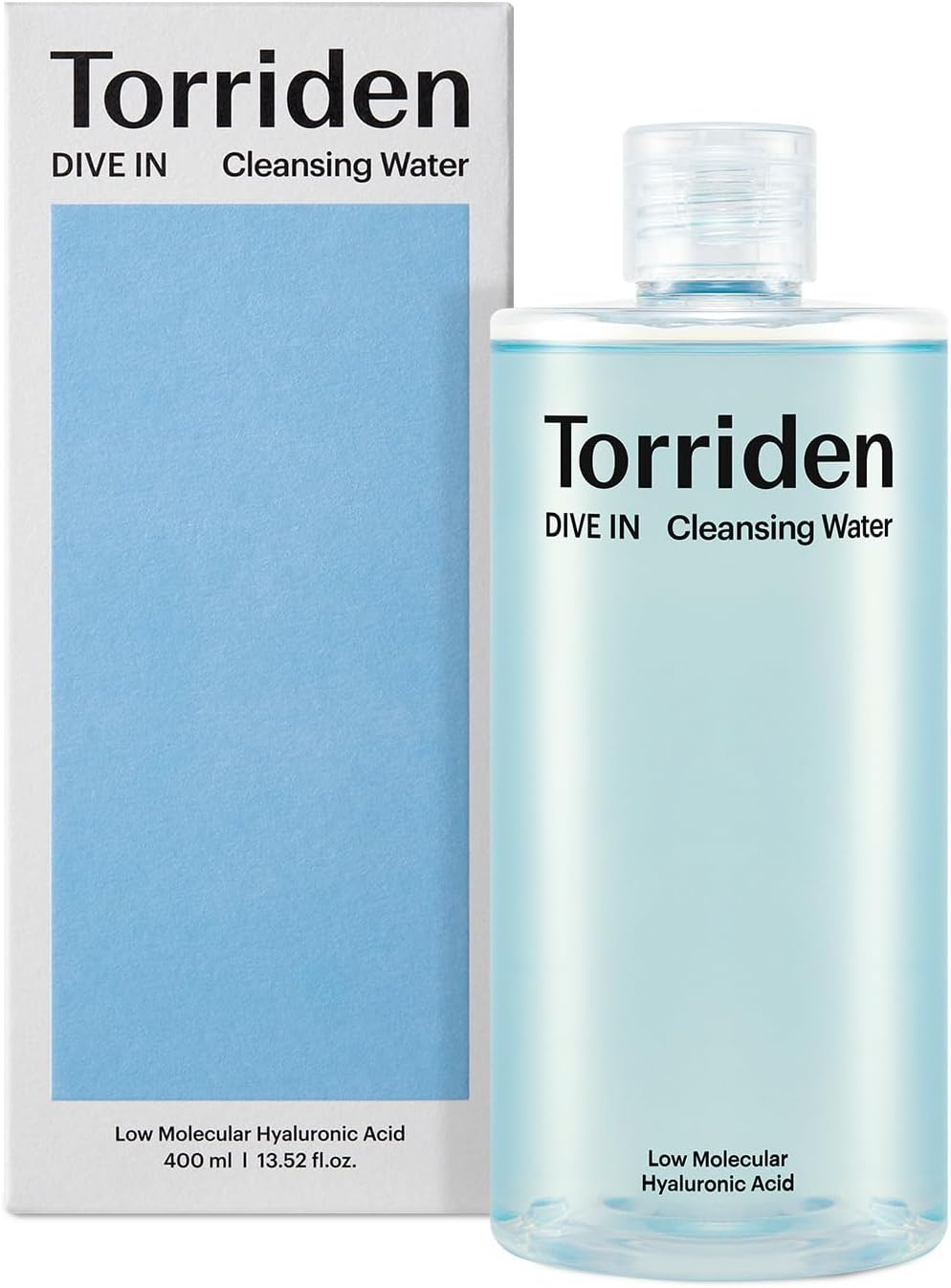Torriden Dive in Low Molecular Hyaluronic Acid Cleansing Water 400 Ml image number 3