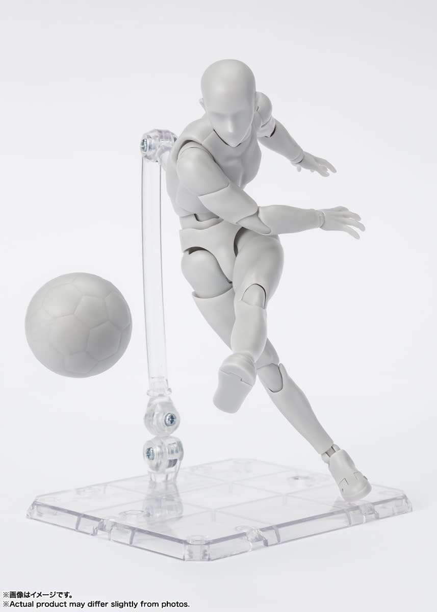 Tamashii Nations S.H.Figuarts Body-Kun -Sports- Edition Dx Set (Gray Color Ver.) image number 6