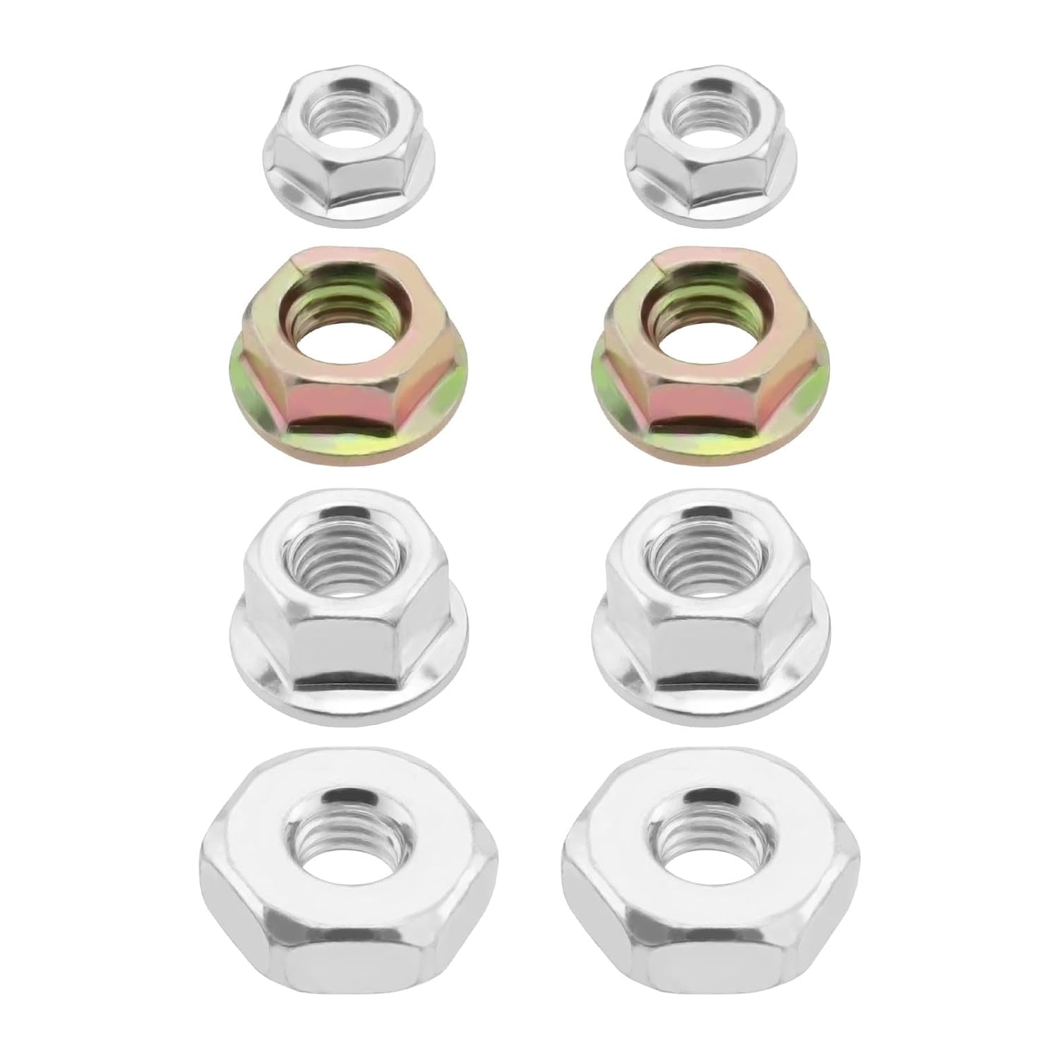 Emagtech 8Pcs SBD Chainsaw Bar Nuts Compatible with Stihl Compatible with Echo Compatible with Homelite Compatible with Husqvarna Chainsaw Sprocket Cover Bar Nut image number 2