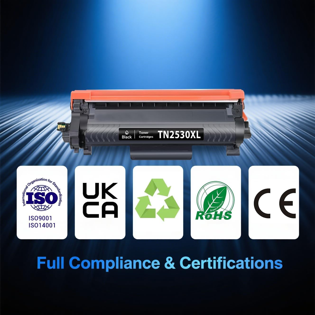 Coralink TN2530XL Toner Cartridge Replacement for Brother TN2530 Black High Yield Work with MFC-L2880DW MFC-L2920DW HL-L2400DW MFC-L2820DW MFC-L2800DW HL-L2480DW HL-L2464DW HL-L2460DW Printer(1 Pack) image number 5