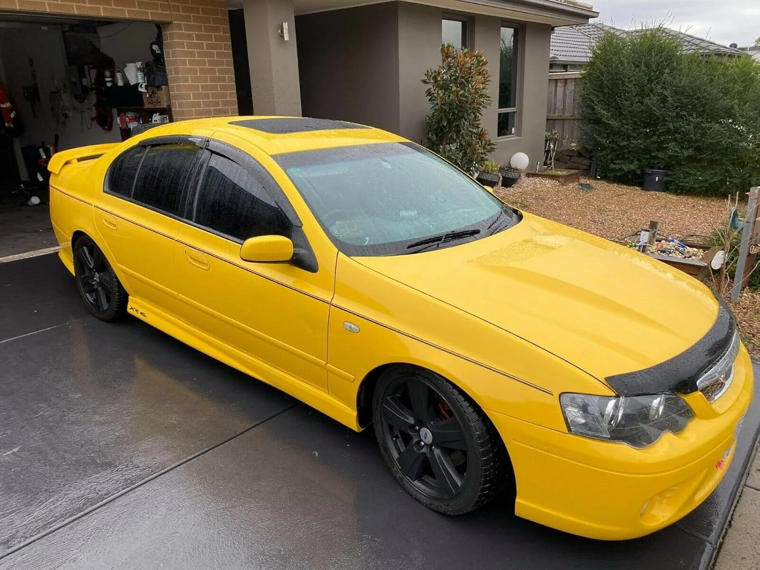 Bonnet Protector, Weathershields Compatible with Ford BA BF Falcon XT XR6,8 Fairlane Fairmont image number 1