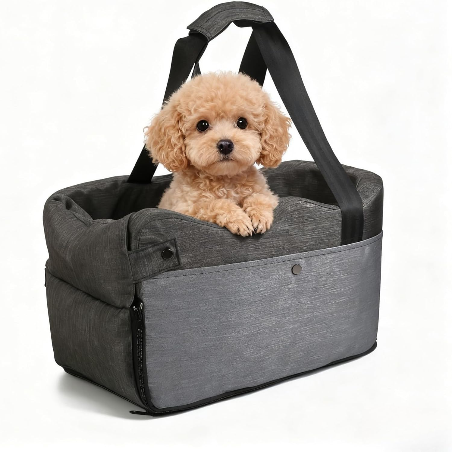 Dog Car Seat for Small Dog Center Console Pet Booster Seat Puppy Travel Accessories