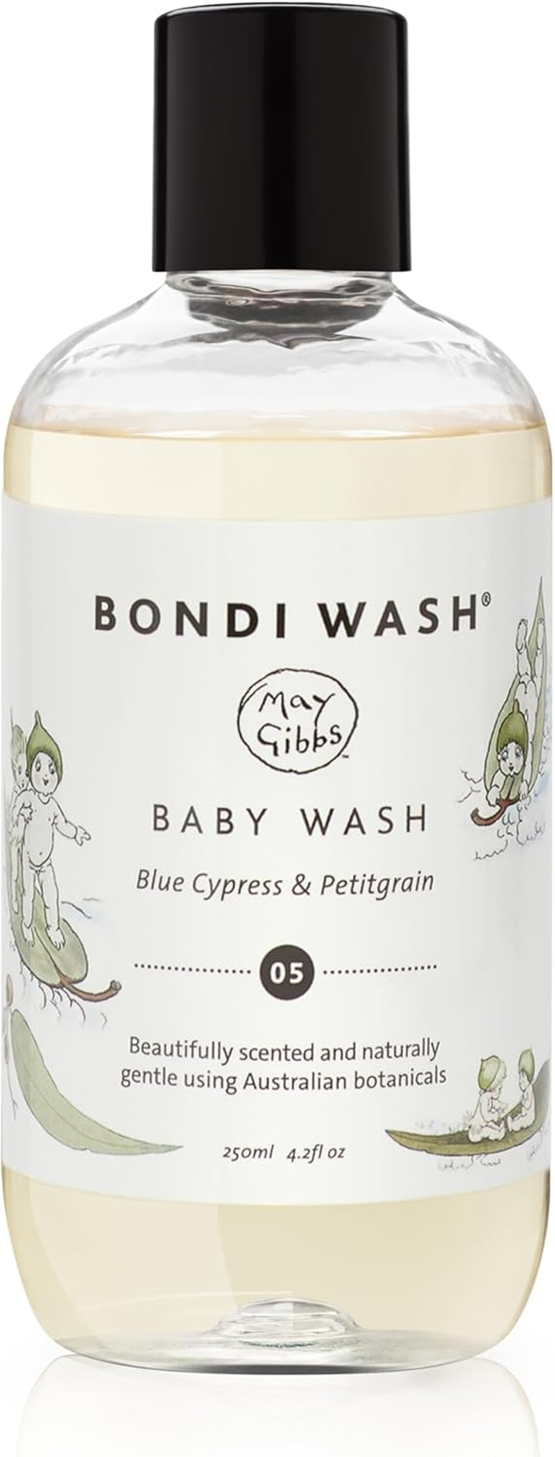BONDIWASH May Gibbs Baby Wash, Blue Cypress & Petitgrain, 250Ml