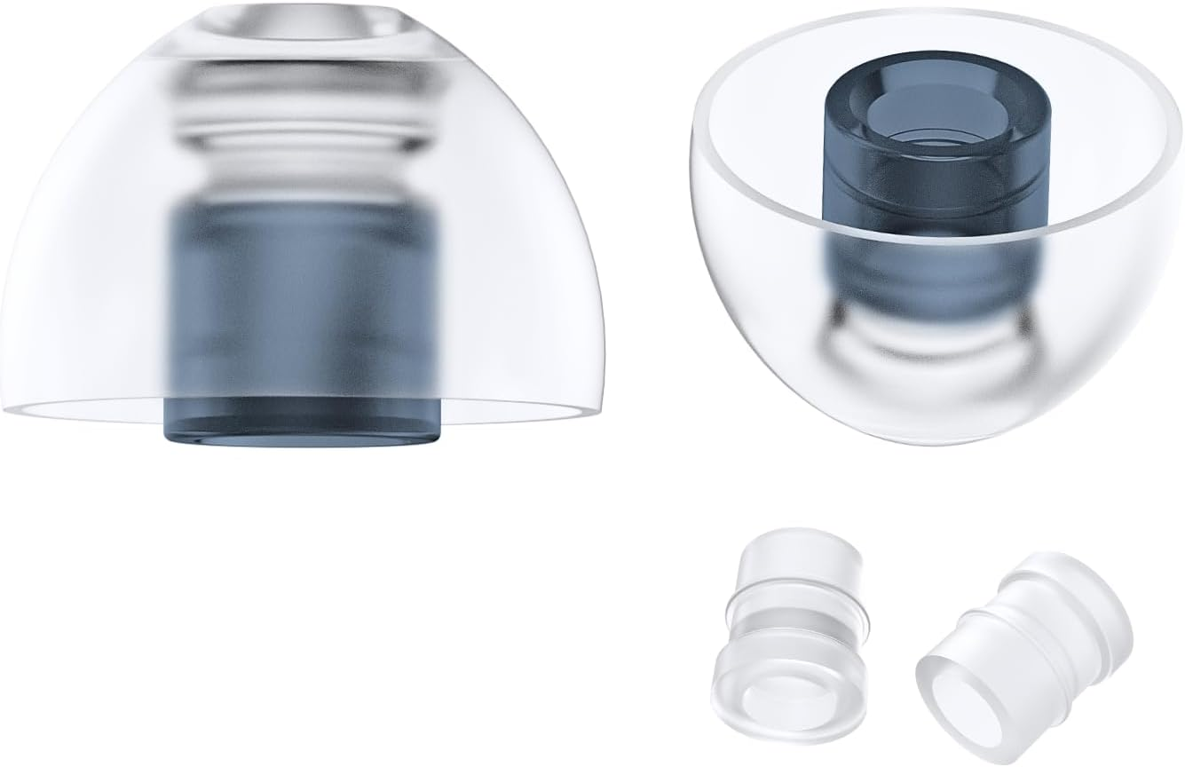 Spinfit NEO for IEM - XL - Silicone Patented Eartips for Replacement, Secure Fit and Supreme Comfort, Reduce Allergic Reaction, One Set Fits Normal and Thin Nozzles (1 Pair)(With Inserts) image number 4