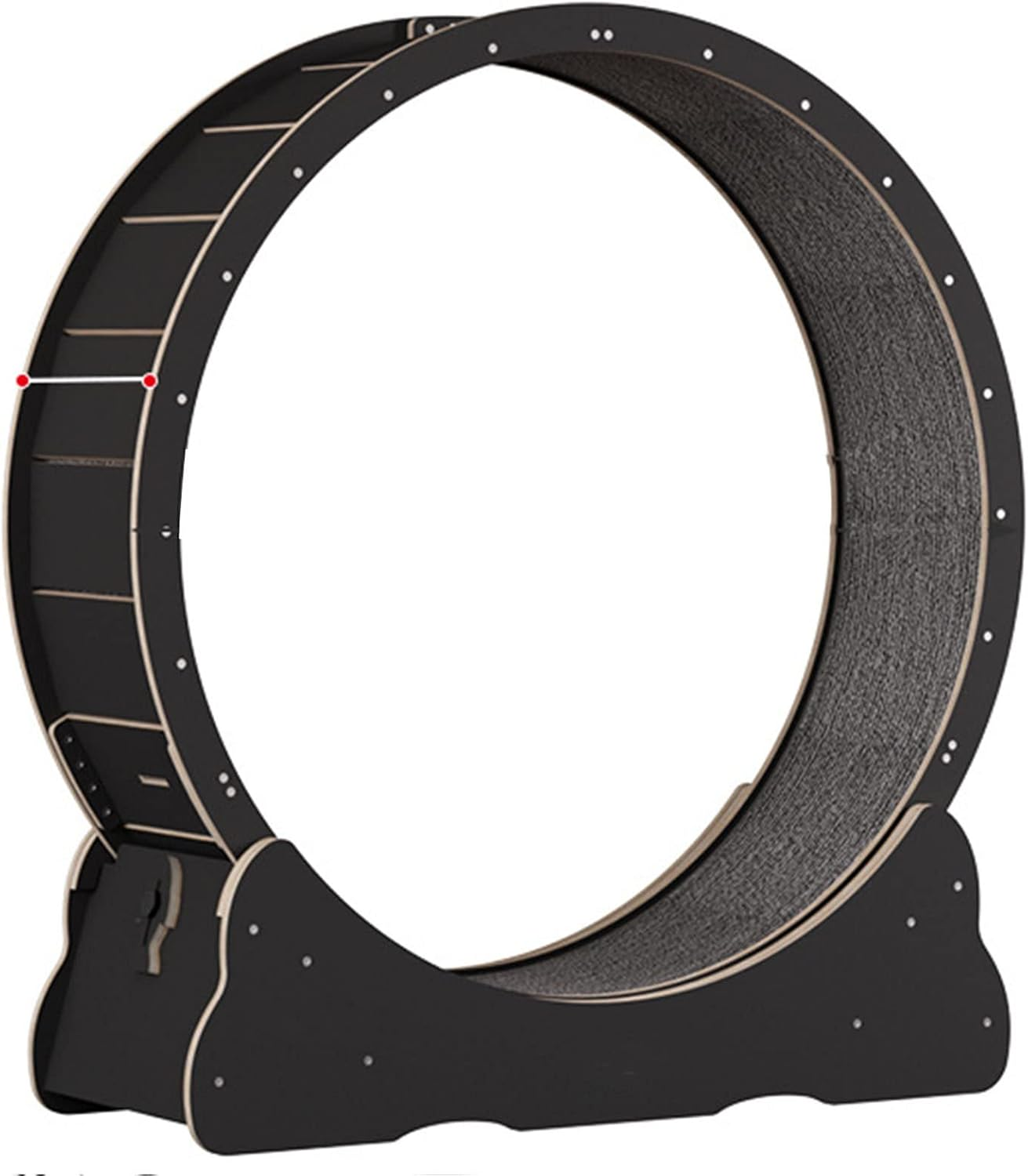 Cat Exercise Wheel,Running,Spinning,And Scratching Fun,Cat Spinning Wheel,Cat Treadmill with Carpeted Runway,Kitty Cat Sport Toy,Great for Physical Activity and Reducing Boredom,Pink-S