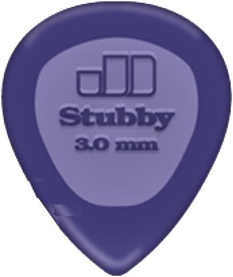 Dunlop 475R10 1.0Mm Big Stubby Guitar Picks, 24-Pack image number 6