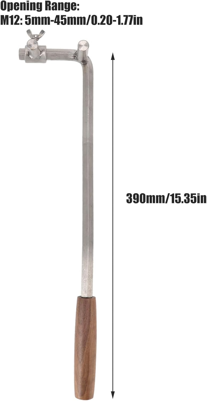 Bonsai Bender, Stainless Steel Bonsai Branch Bending Tool Professional Labor Saving with Comfortable Handle for Garden (M12) image number 4