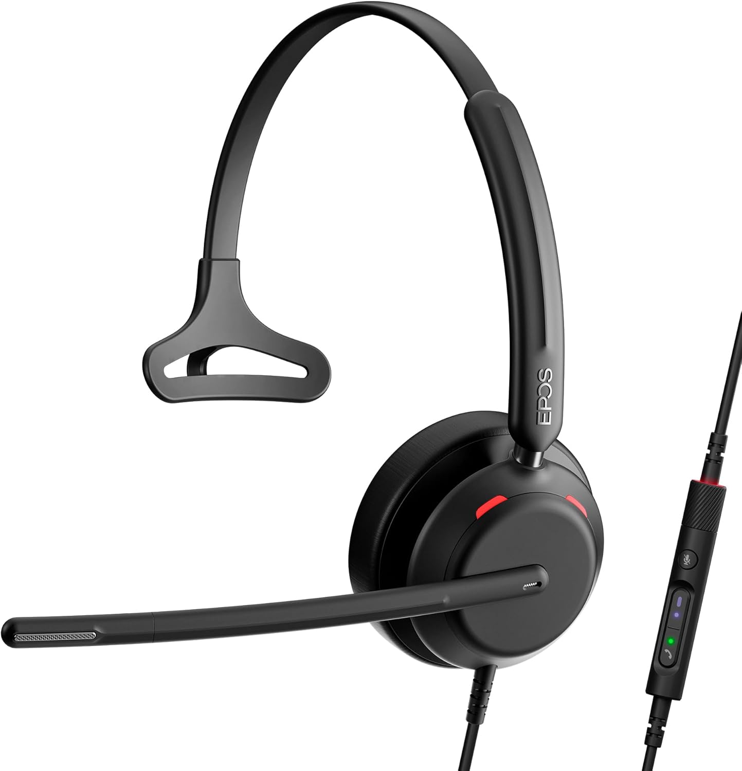 EPOS Impact 730 Professional Wired Office Headset with Noise Cancelling Microphone, USB-C Connectivity and Lightweight Design for All-Day Comfort