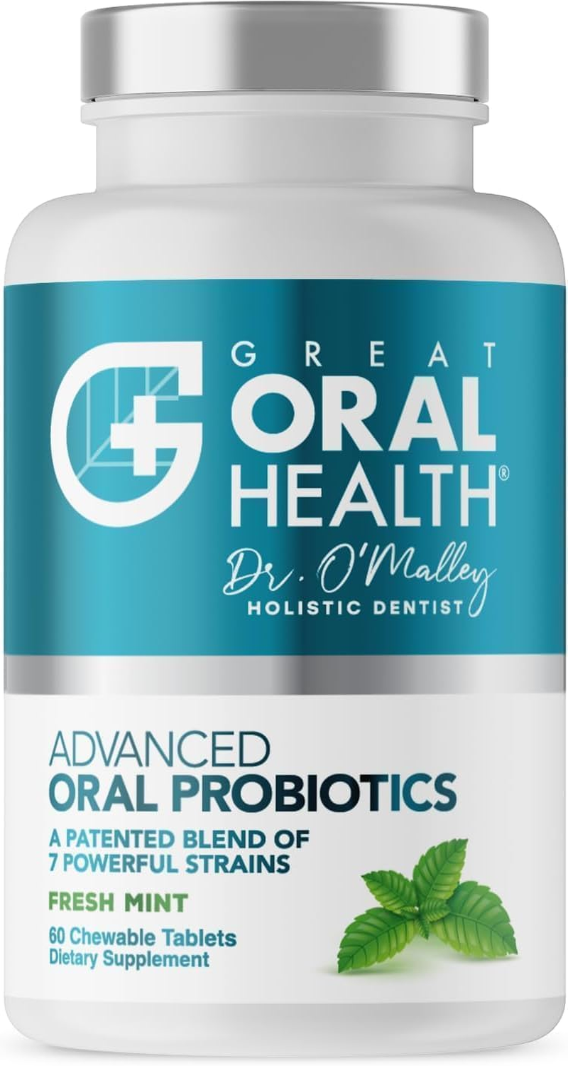 Oral Probiotics for Fresh Breath, Dentist Formulated Dental Probiotics with BLIS K12 M18, 60 Chewable Tablets &ndash; Mint Flavor image number 4