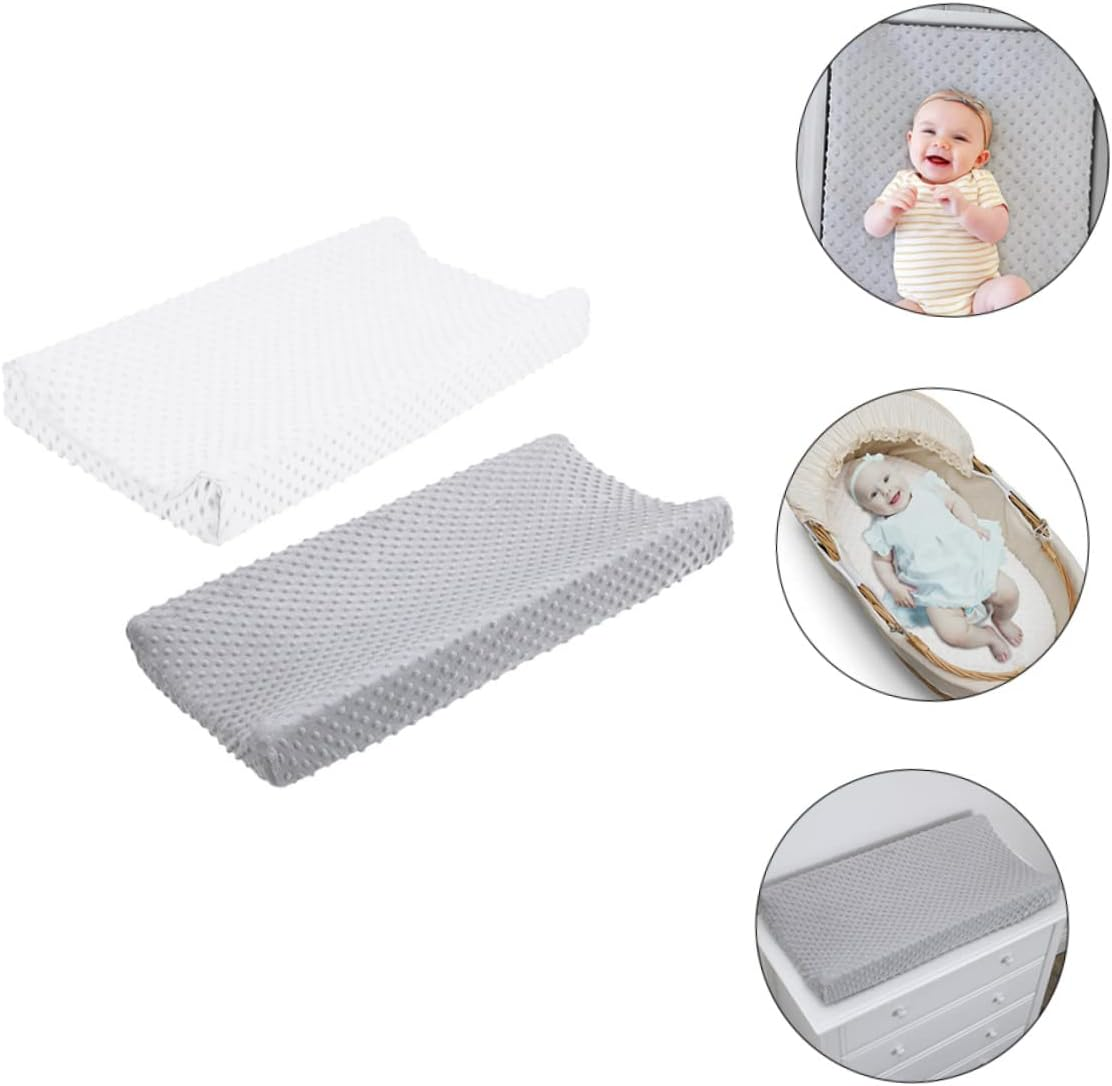 2Pcs Changing Sink Cover for Polyester Protective Cover Washable and Detachable for Changing Table And image number 3