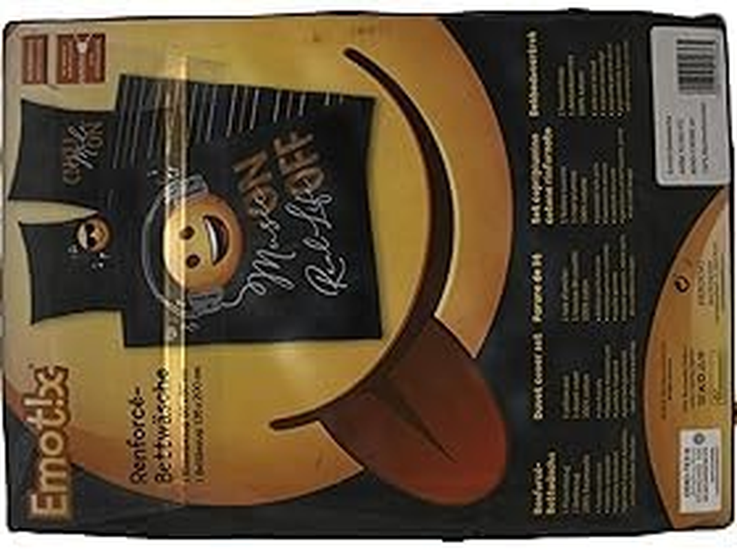 Emotix Emot!X Bed Linen Smooth Music Real Life on off 135 X 200 Cm Gift New Wow - All-In-One-Outlet-24 - image number 5