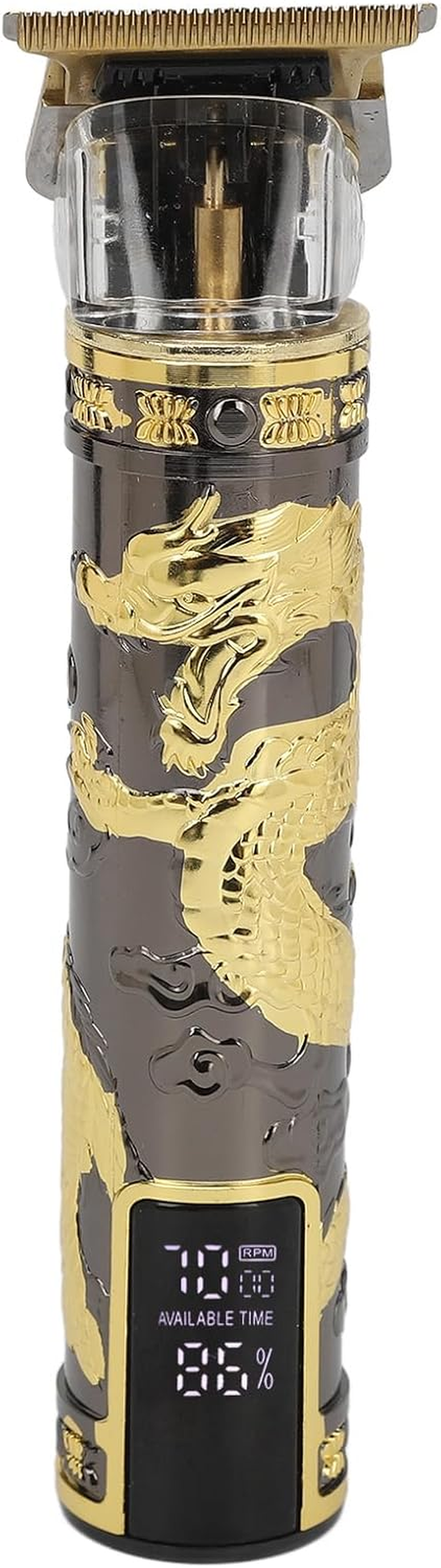 Professional Electric Hair Clipper LED Display USB Cutting Trimmer with 6 Guide Combs Suitable for Various Hairstyles image number 3