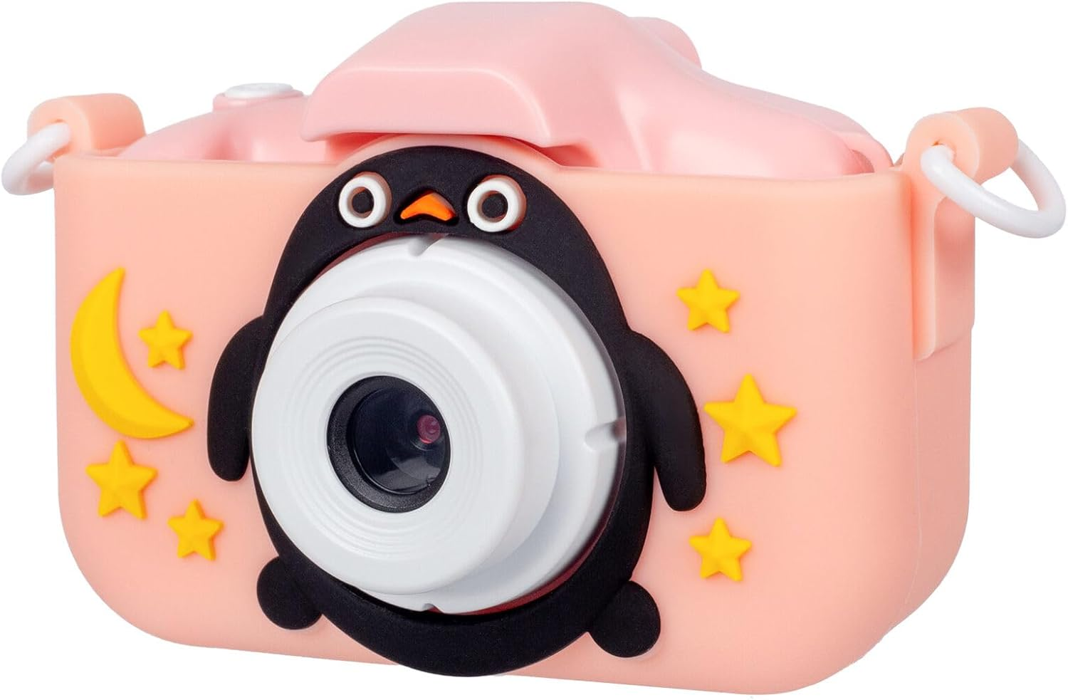 Lenoxx Kids Digital Camera with Dual Front & Rear Lens, 4X Digital Zoom, 1080P HD Video Recording, 2.0&rdquo; Screen, 32GB Card, Built-In Games, Filters & Frames &ndash; Pink image number 4