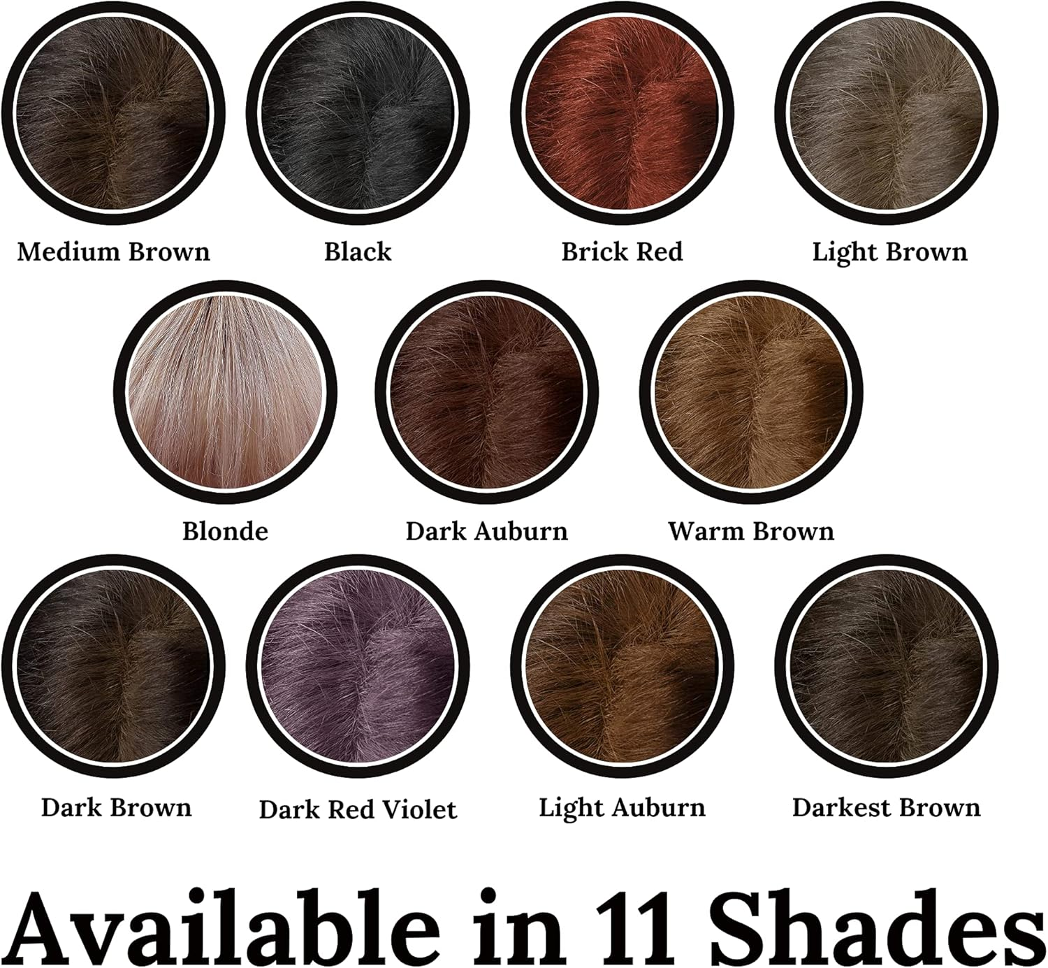 Root Concealer Touch up Powder | All-Natural Crushed Minerals with Brush | Fast and Easy Total Gray Hair Cover up for Black | Brown | Auburn and Blonde Hair .32 Ounce (Black) image number 4