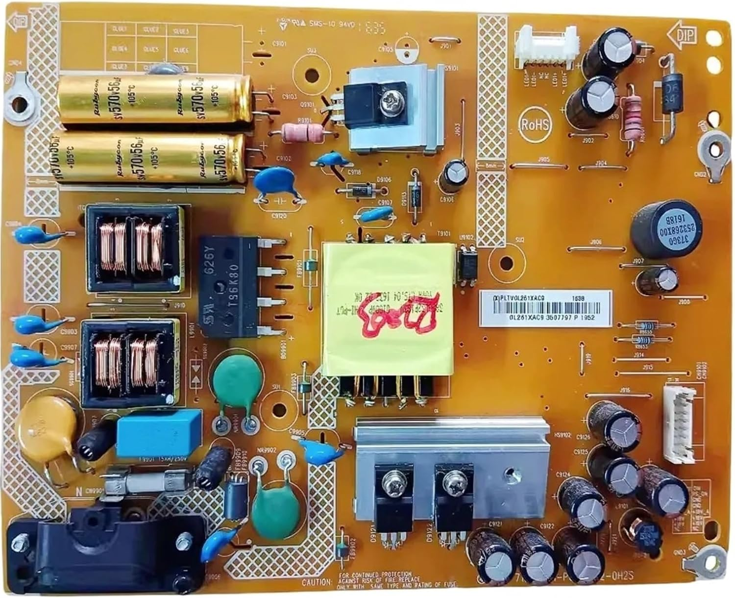 Replace TV Power Board for KDL-32R330D 32LJ590U 715G7801-P01-W02-0H2S TV Replacement Part