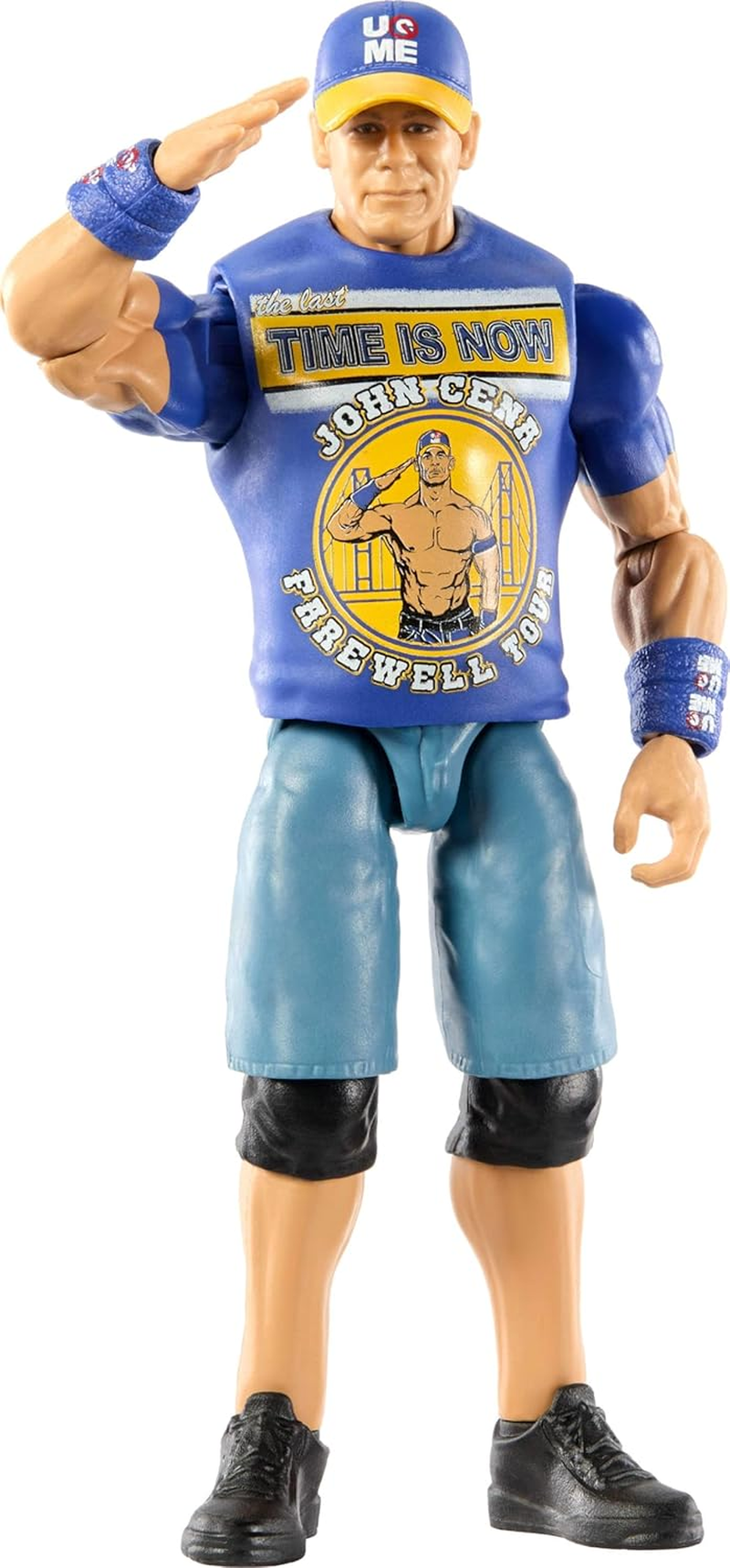 Mattel WWE John Cena Action Figure, Main Event Series #159, 6-Inch Collectible Superstar with 14 Articulation Points & Life-Like Look