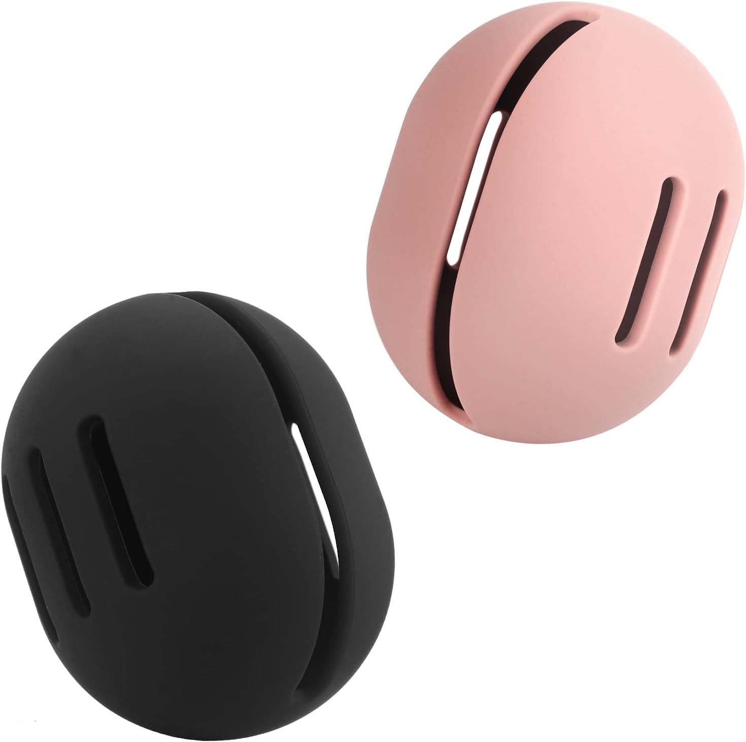 FERYES 2 PCS Makeup Sponge Holder &ndash; Shatterproof Eco-Friendly Silicone Beauty Make up Blender Case for Travel