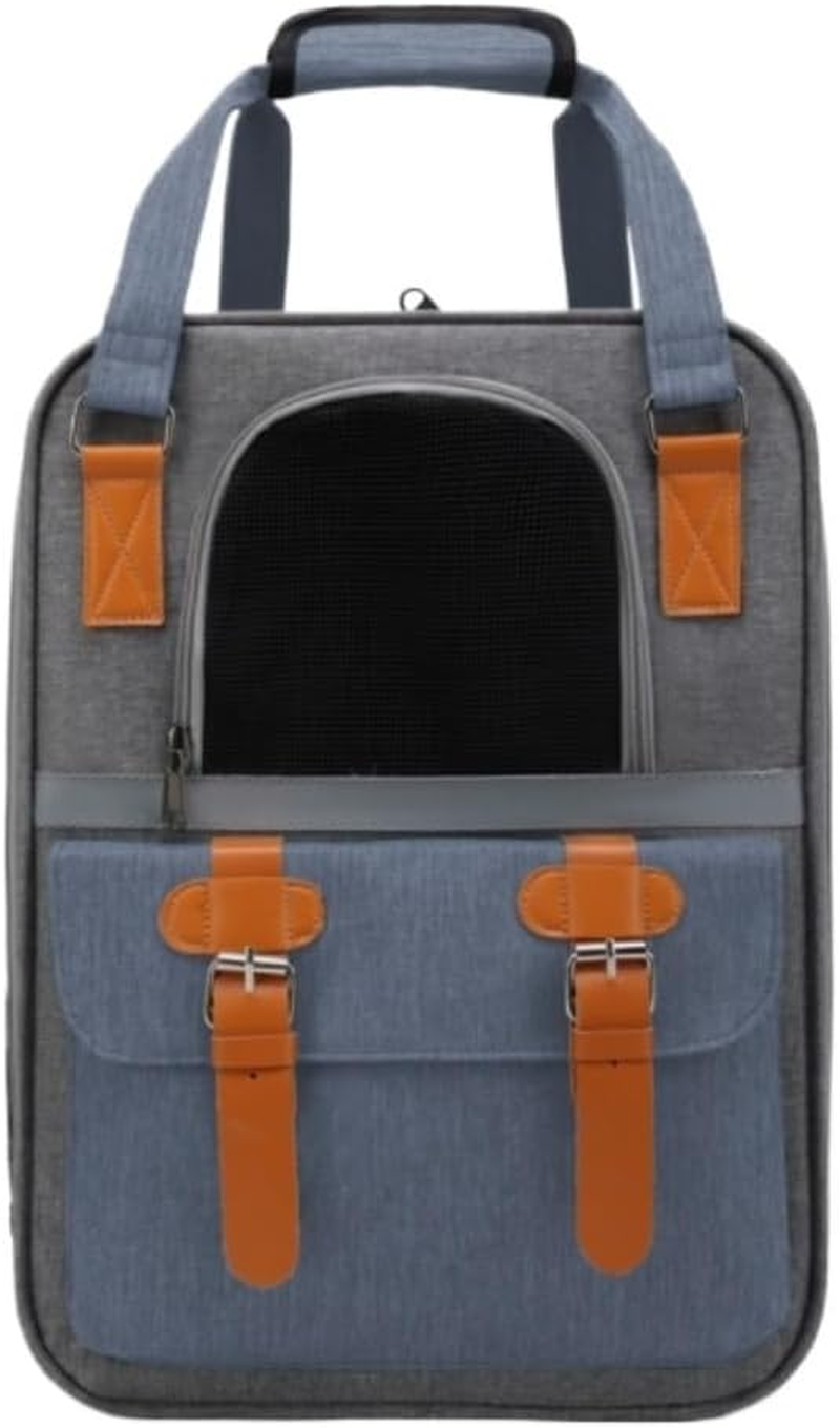 Cat Bag Dog Carrier Pet Carrier Portable Pet Carrier Large Capacity Backpack for Small Medium Cats Dogs Puppies with Breathable Mesh Cat Carrier Pet Bag Carrier(Color:C)