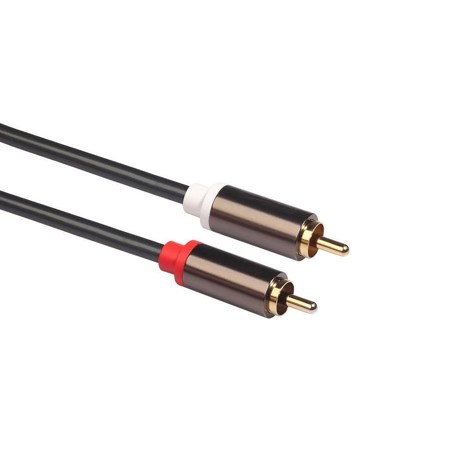 RCA Male to RCA Male Audio Cable for Home Amplifier Speaker Connection, 3M image number 2