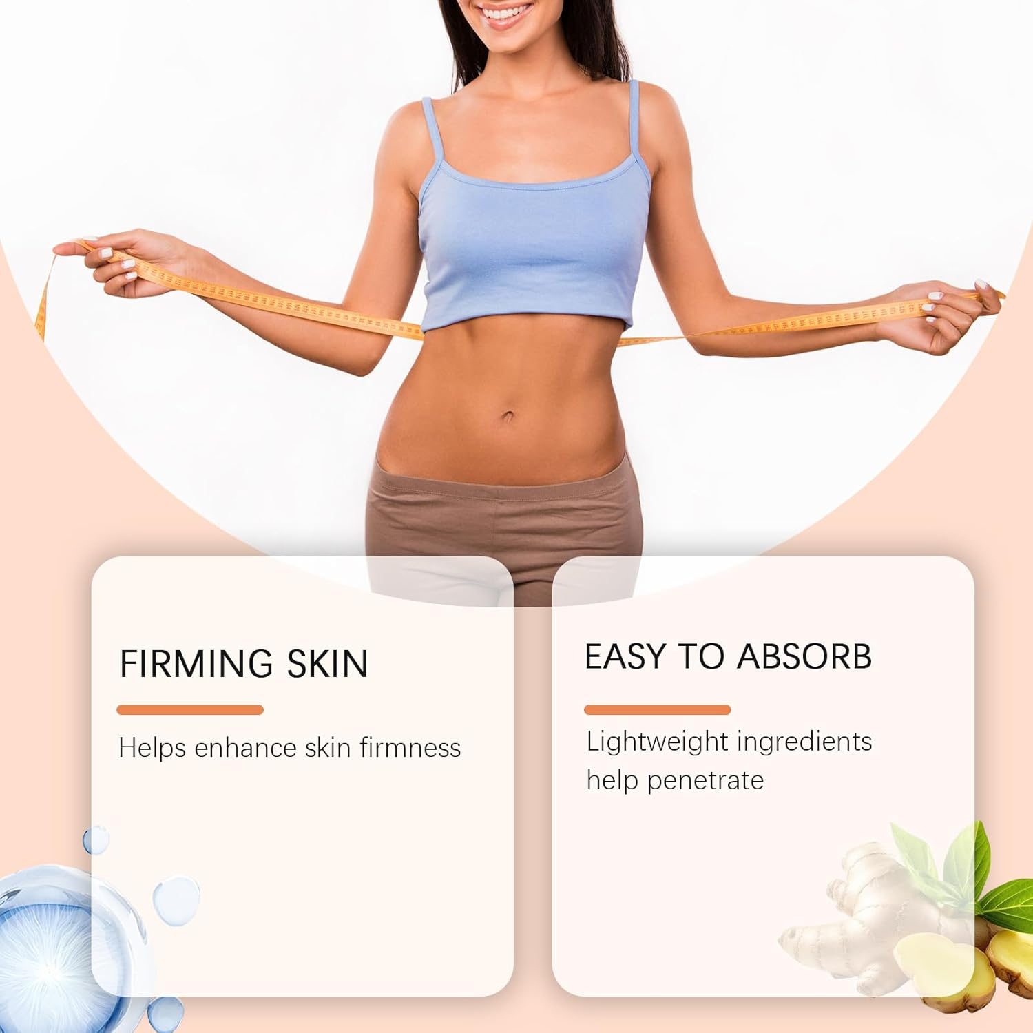 7 Days Flash Hot Energy Cream, Flash Cream, Hot Sweat Creams, Advanced Hots Sweat Firming Body Creams, Firming Skin, Moisturized Hydration Tighten, for Abdomen Waist Legs Arms Thighs (2Pcs) - 4Pcs image number 5