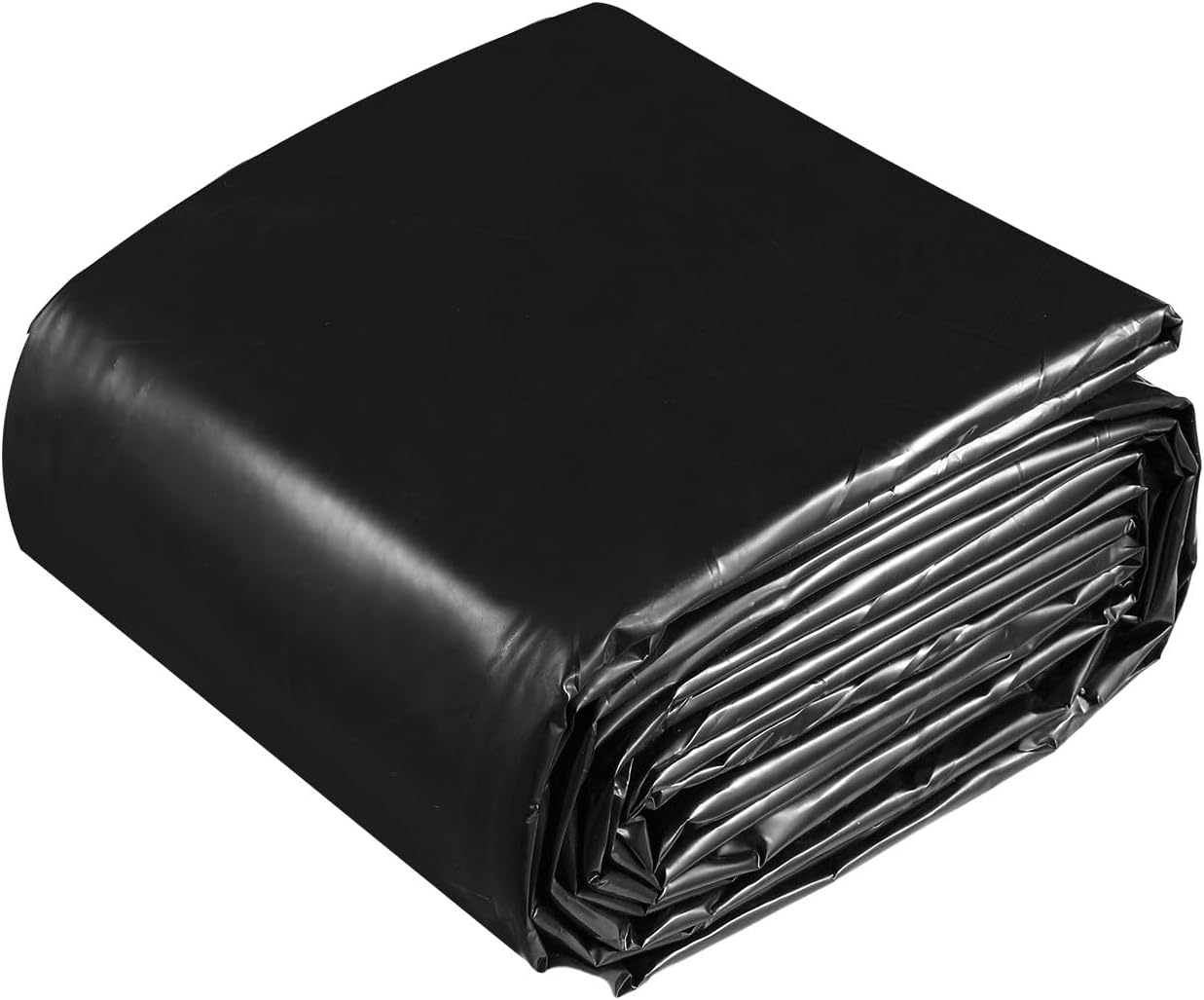 6X5M Pond Liner HDPE Fish Waterfall Water Garden Koi Pool Skin Pad Black Fountain Landscaping Reservoir Heavy Duty 0.2Mm