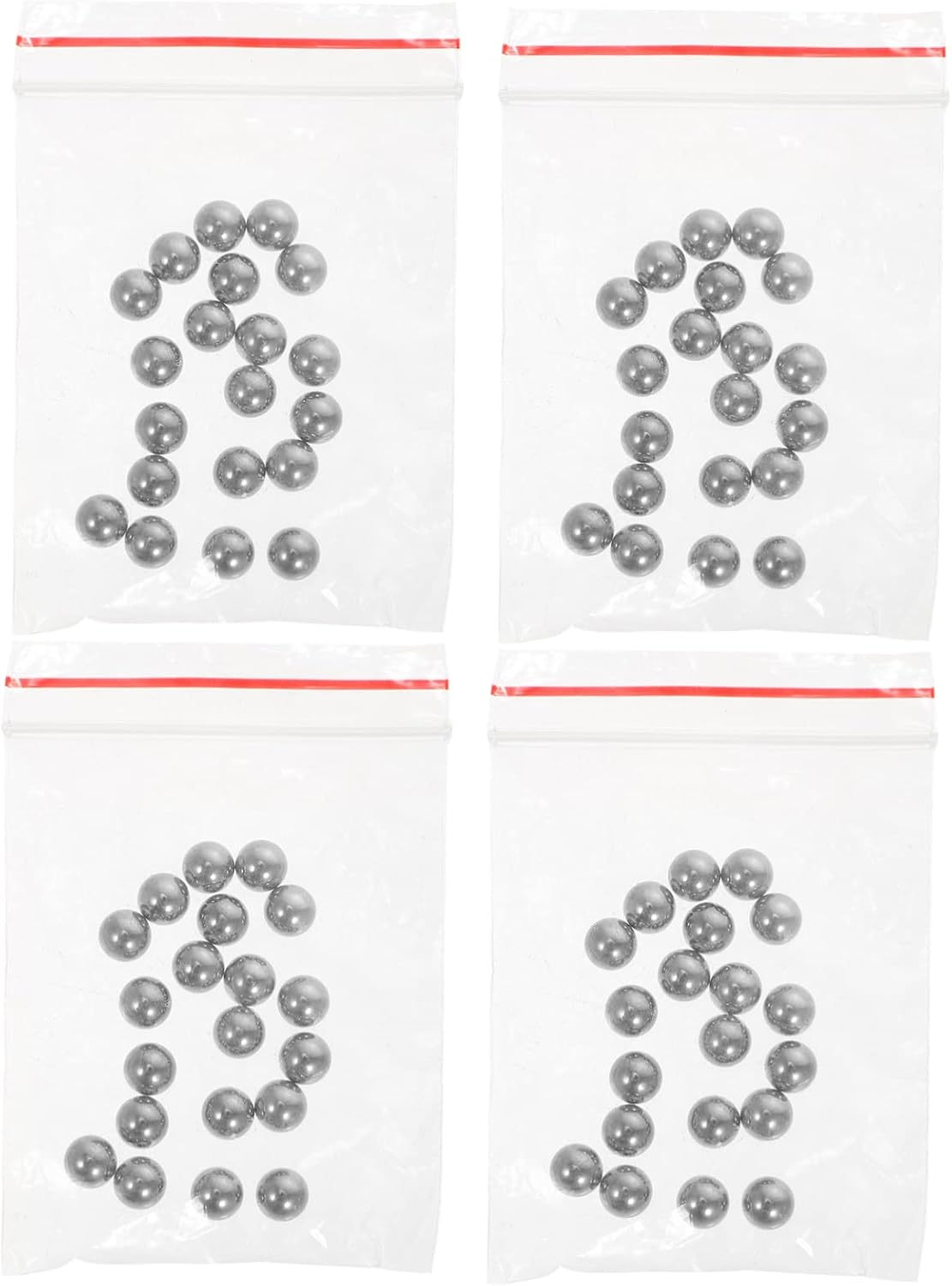 Beavorty 240Pcs Stainless Steel Paint Mixing Agitator Balls Stirring Steel Balls for Nail Polish