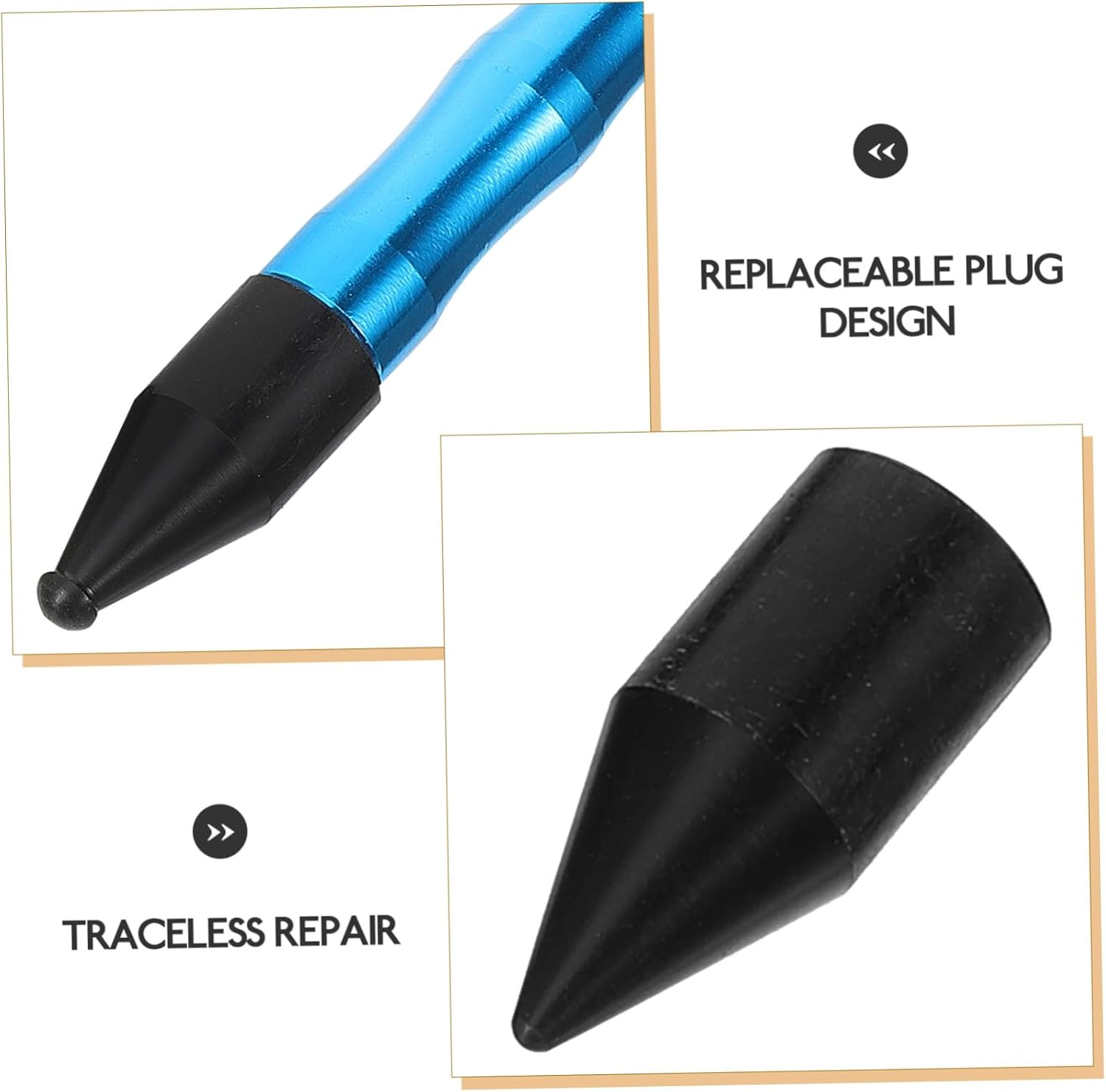 ASAKKURA 3Sets Automotive Dent Removal Kit Tool Tap down Pen Puller Auto Repair Tools for Body Surface image number 3