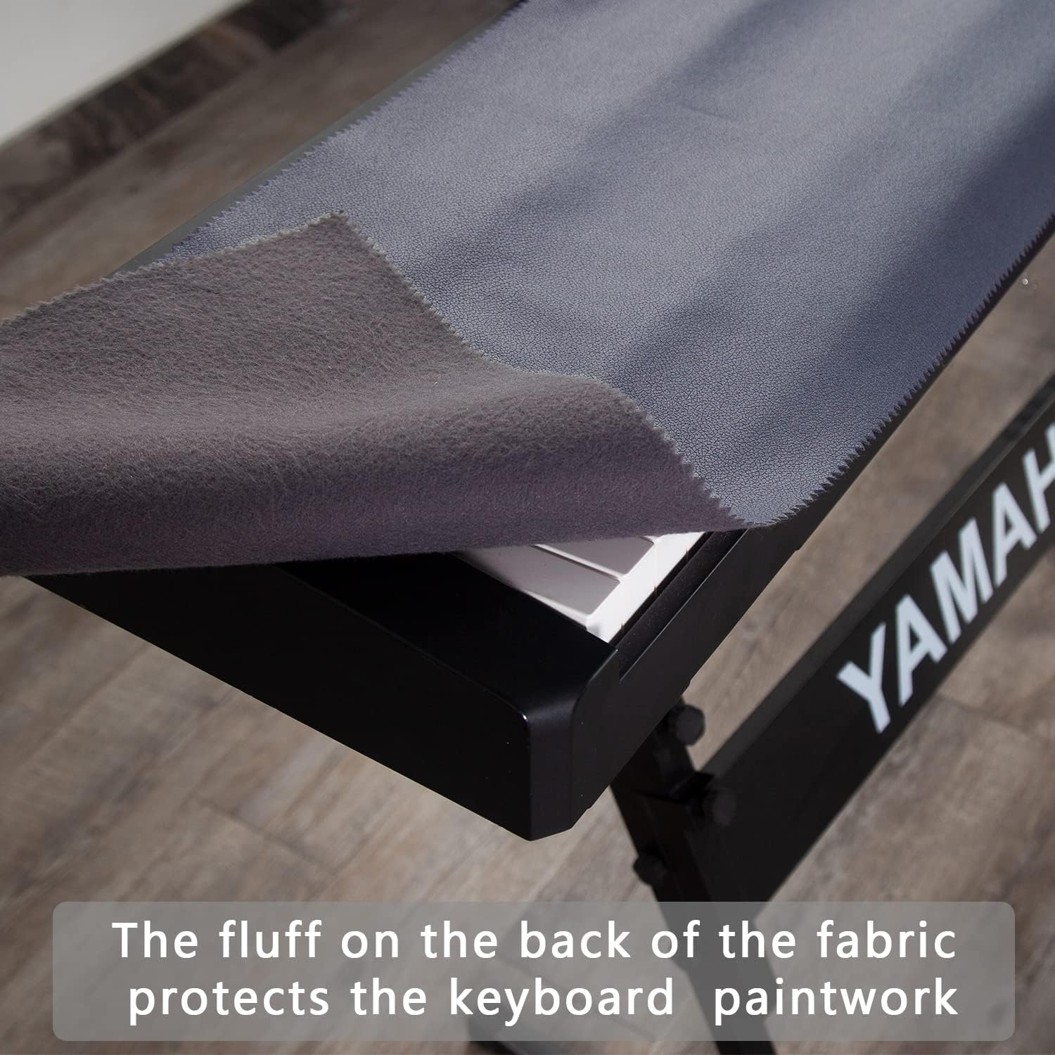 Keyboard Piano Cover, Digital Piano Dust Cover, Light Luxury Soft and Premium Surface, Thickening Electronic Organ Covering Keyboard Update Encasement image number 6