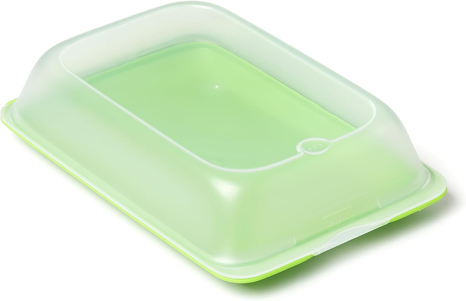 TATAY Cold Meat Containers for Fridge | Set of 3 Maxi | Fridge Storage | Removable Lid, Stackable | Microwave, Freezer and Dishwasher Safe | Bpa-Free, 17 X 6,2 X 25,2 Cm, Colour Lime